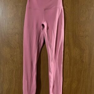Lululemon pink leggings